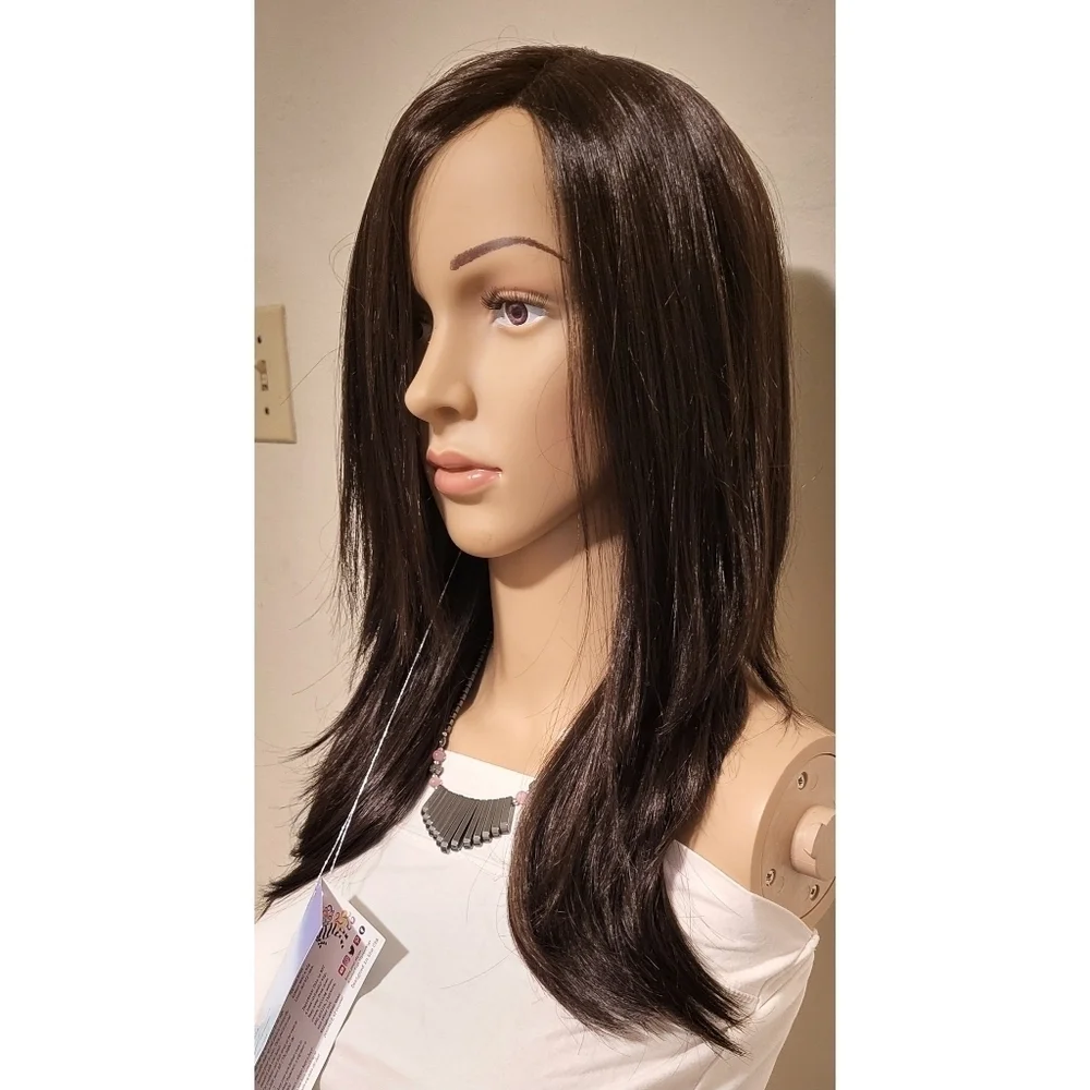 Meghan Mono Wig by Wigs Forever (CysterWigs)  - (color - Black Magic)